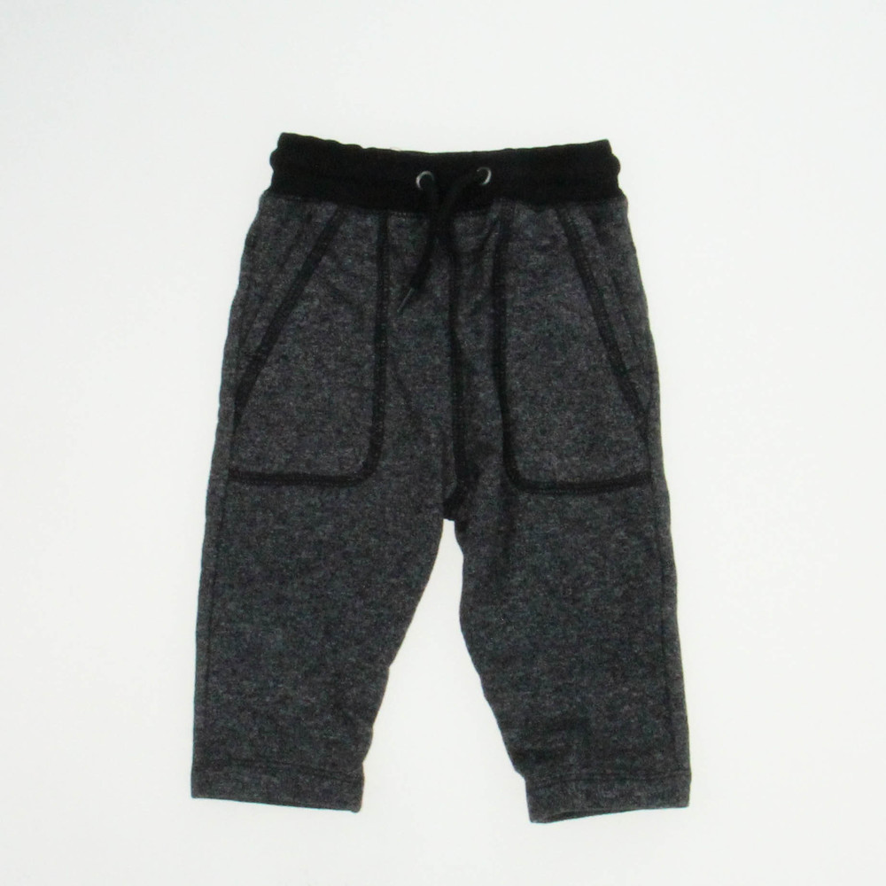 Me + Henry Boys Grey Casual Pants size: 0-3 Months